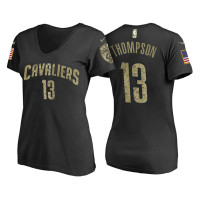 Women's Cleveland Cavaliers #13 Tristan Thompson Name & Number T-Shirt