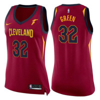 Women's Jeff Green Cavaliers Icon Wine Swingman Jersey