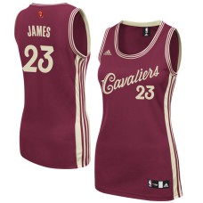 Women's Cleveland Cavaliers #23 LeBron James Christmas Jersey