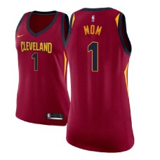 Women's Cavaliers #1 Mother's Day Maroon Jersey