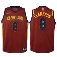 Youth Jordan Clarkson Cavaliers Icon Wine Swingman Jersey