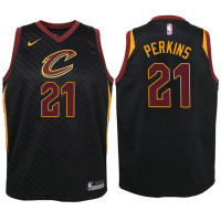 Youth Cleveland Cavaliers #21 Kendrick Perkins Statement Jersey