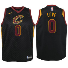 Youth Cleveland Cavaliers #0 Kevin Love Statement Jersey