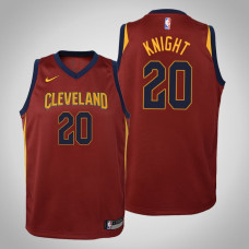 Youth Cleveland Cavaliers #20 Brandon Knight Maroon Icon Jersey