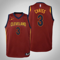 Youth Cleveland Cavaliers #3 Marquese Chriss Maroon Icon Jersey