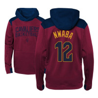 Youth Cleveland Cavaliers #12 David Nwaba Maroon Outerstuff Off The Court Hoodie