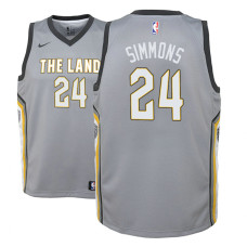 Cleveland Cavaliers #24 Kobi Simmons City Jersey