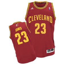 Youth Cleveland Cavaliers #23 LeBron James Red Road Jersey