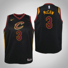 Youth Cleveland Cavaliers #3 Patrick McCaw Black Statement Jersey