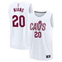 Youth Cleveland Cavaliers #20 Georges Niang Fast Break Replica Association Edition White Edition Jersey